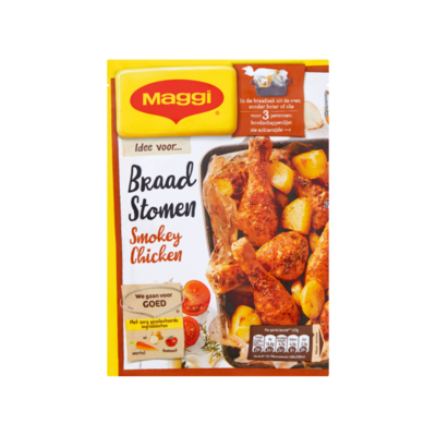 Maggi Braadstomen Smokey Chicken Zakje