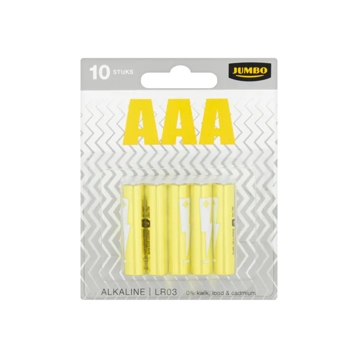 Huismerk AAA Alkaline LR03 Batterijen