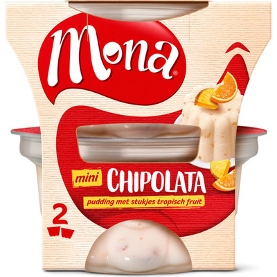 Mona Pudding chipolata duoverpakking