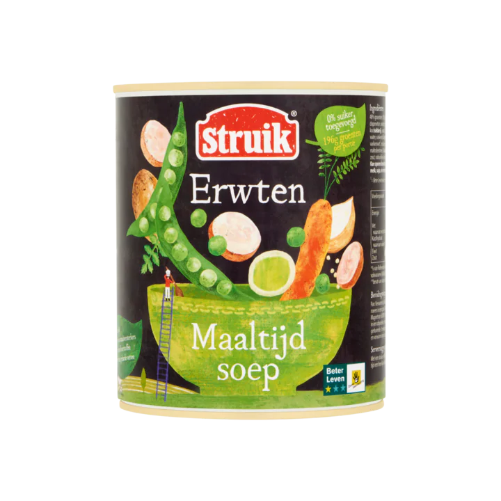 Struik Maaltijdsoep Erwten