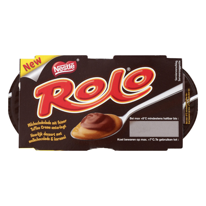 Rolo Chocolade & karamel dessert
