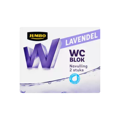 Huismerk WC Blok Lavendel Navulling