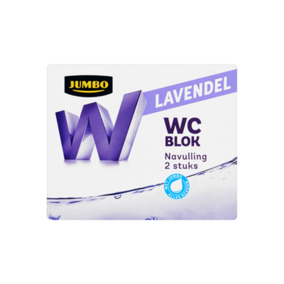 Huismerk WC Blok Lavendel Navulling