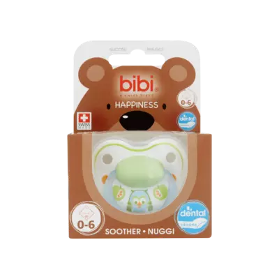 Bibi Happiness Soother Nuggi 0-6 Maanden
