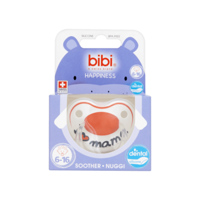Bibi Happiness Soother Nuggi 6-16 Maanden
