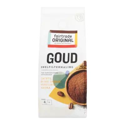 Fairtrade Original Goud Koffie Snelfiltermaling