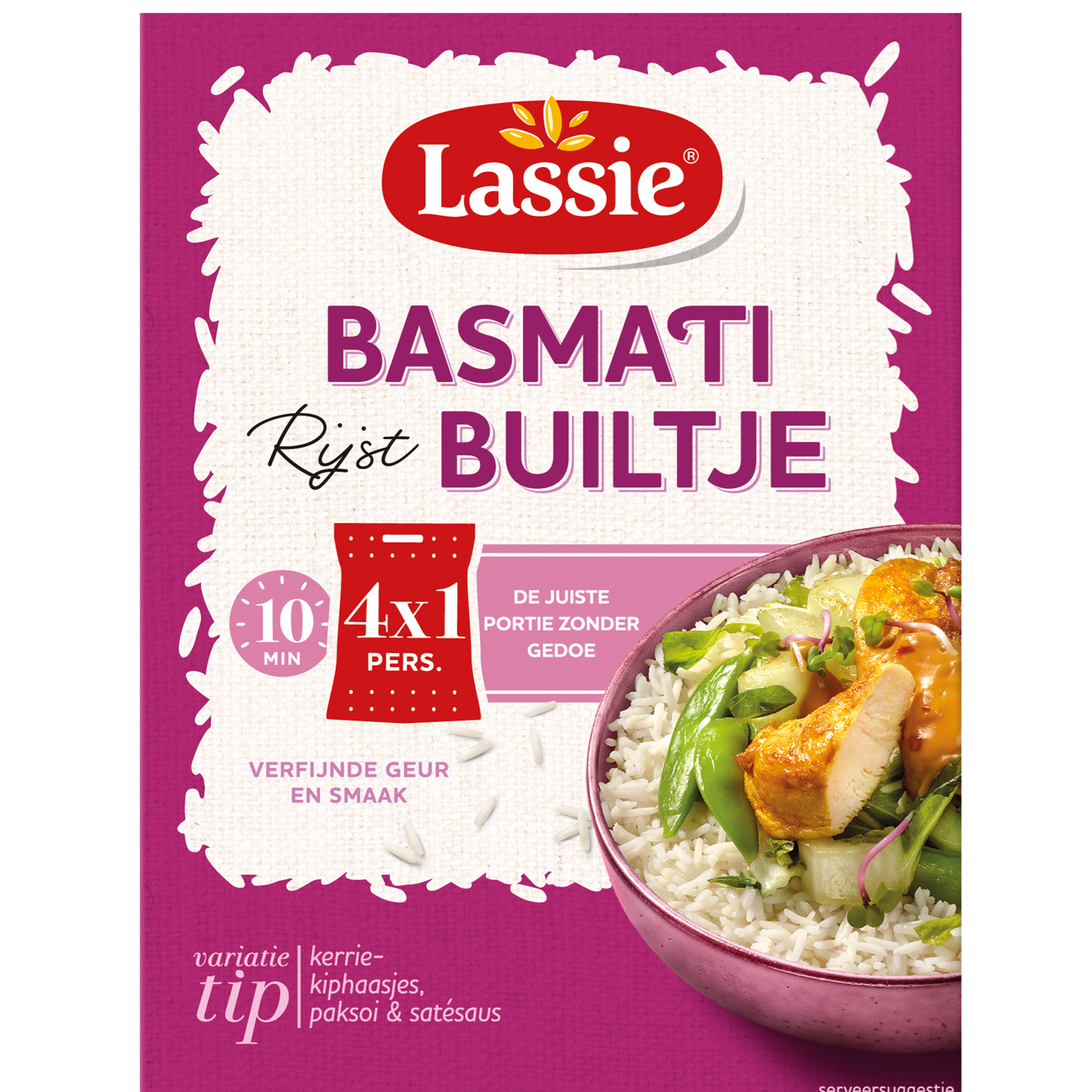 Lassie Basmatirijst builtjes