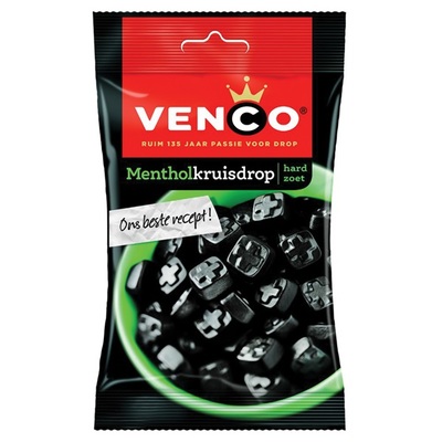 Venco Drop Menthol kruisdrop