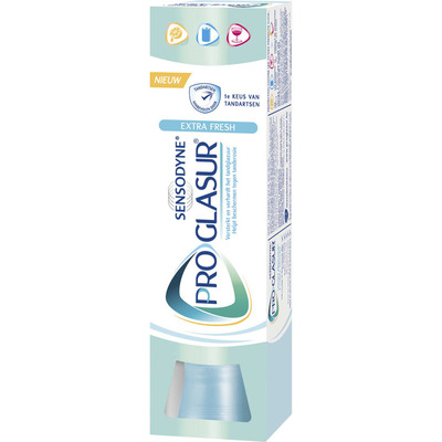 Sensodyne Proglasur fresh & clean tandpasta