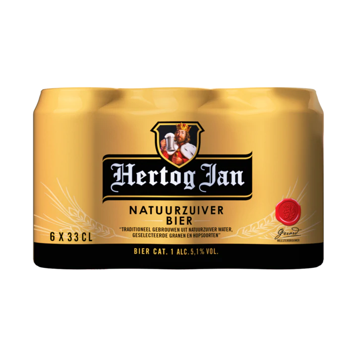 Hertog Jan Traditioneel Natuurzuiver Bier Blikken