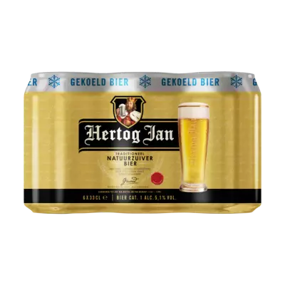 Hertog Jan Traditioneel Natuurzuiver Bier Blikken