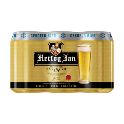 Hertog Jan Traditioneel Natuurzuiver Bier Blikken