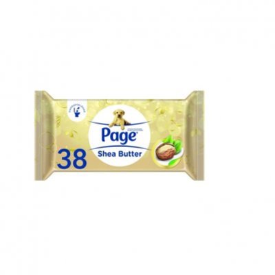 Page Vochtig toiletpapier sheabutter