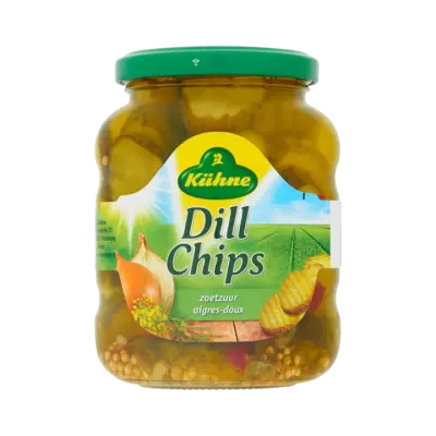 Kühne Dill Chips Zoetzuur