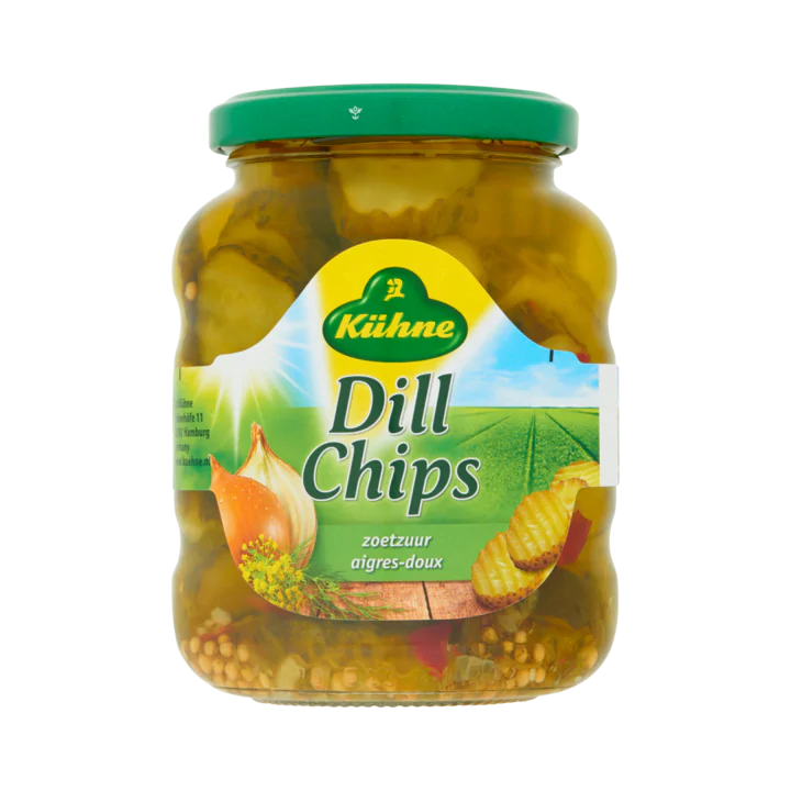Kühne Dill Chips Zoetzuur