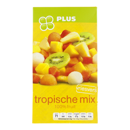 Huismerk Tropische vruchtenmix