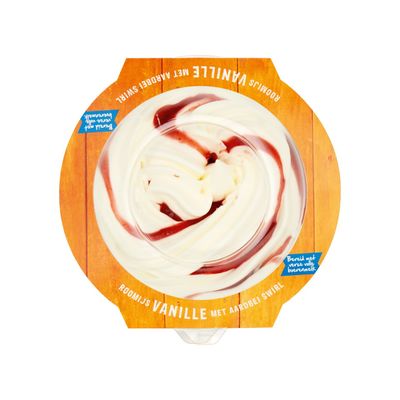 Top! Van Coop Roomijs Vanille Aardbei