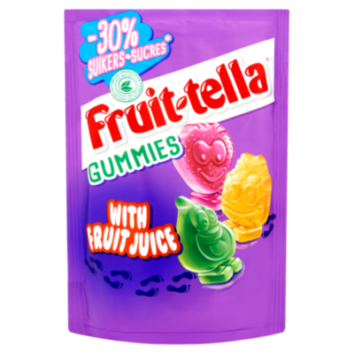 Fruittella Gummies 30% minder suiker