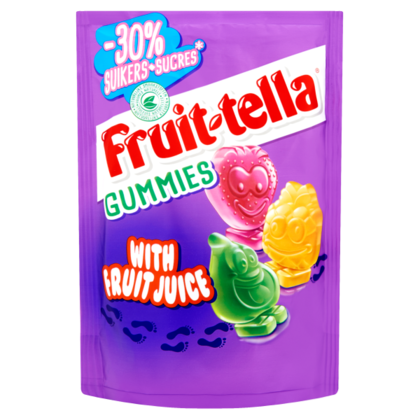 Fruittella Gummies 30% minder suiker