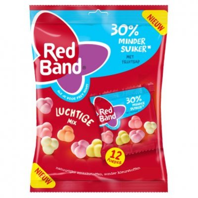 Red Band Luchtige uitdeelmix suikerbewust