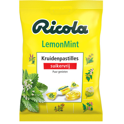 Ricola Lemonmint suikervrij