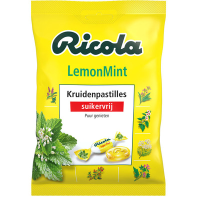 Ricola Lemonmint suikervrij