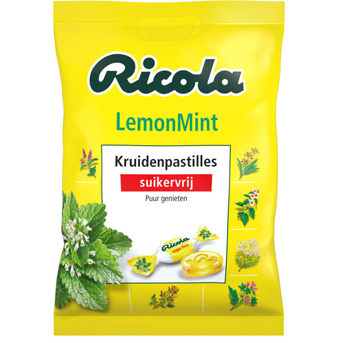 Ricola Lemonmint suikervrij