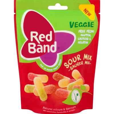 Red Band Veggie sour mix