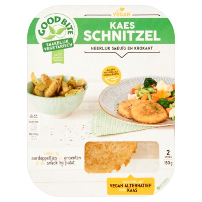 GoodBite Vegan Kaesschnitzel 2 Stuks
