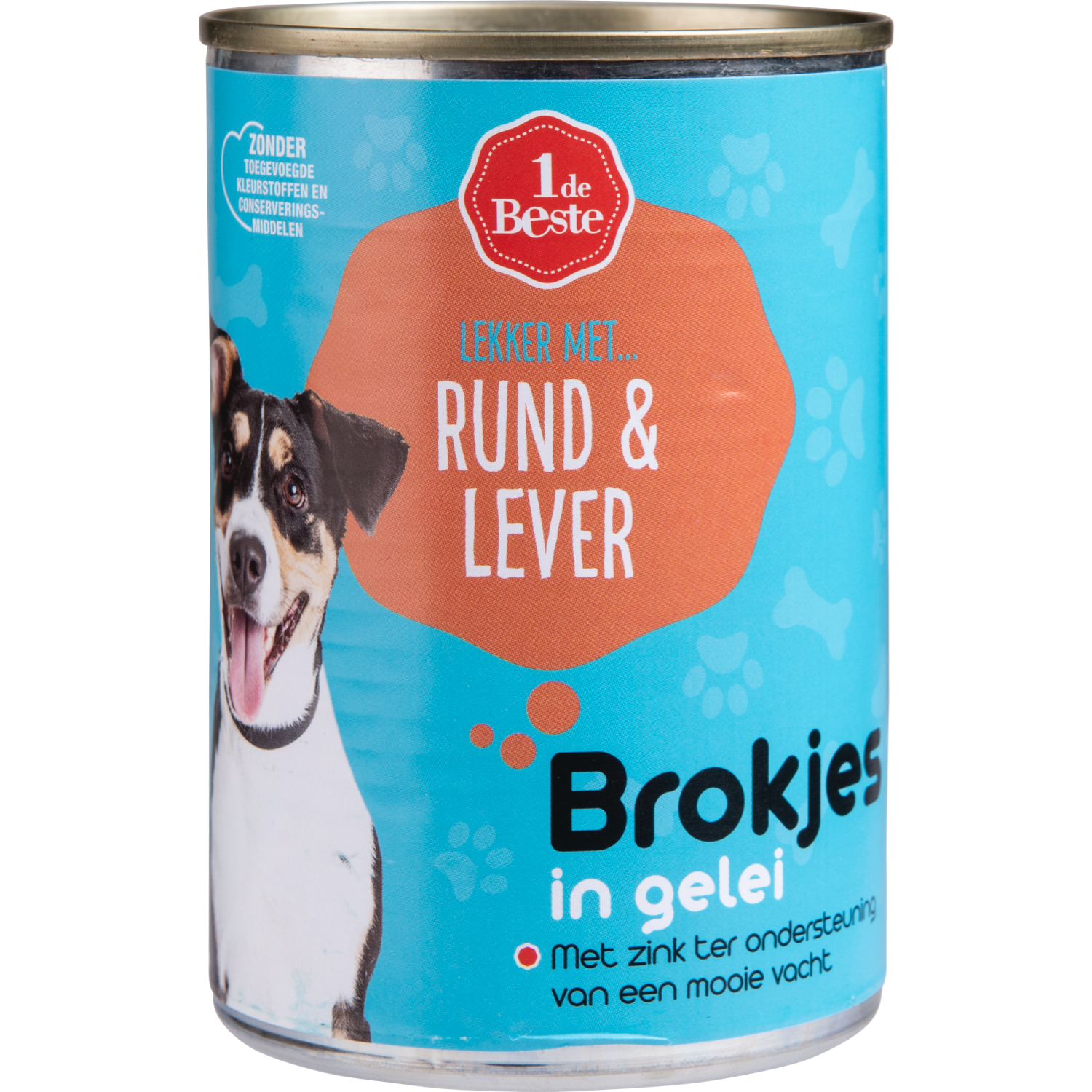 Huismerk Hondenvoer kalf-lever in gelei