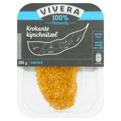 Vivera Kipkrokantschnitzel 2 stuks