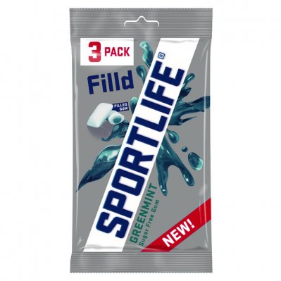 Sportlife Filld greenmint suikervrij kauwgom