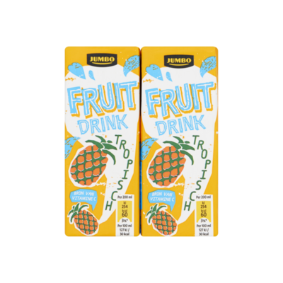 Huismerk Fruitdrink Tropisch