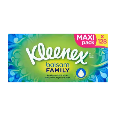 Kleenex Balsam Family Tissues 3-Laags Maxi Pack