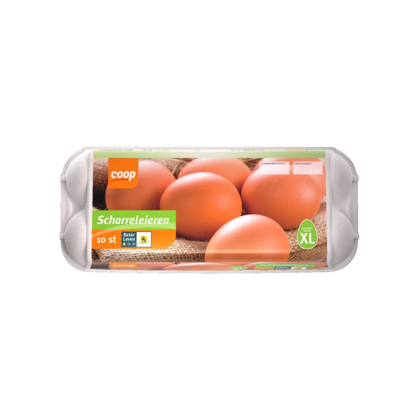 Huismerk Scharreleieren Maat Xl