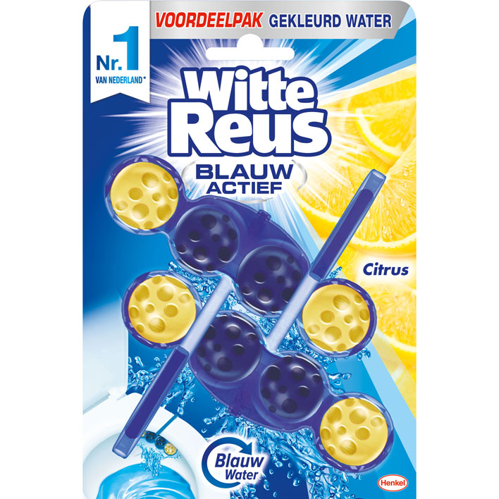 Witte Reus Blauw actief citrus