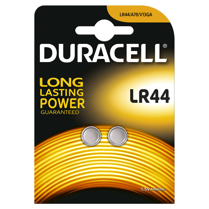 Duracell Knoopcelbatterij LR44