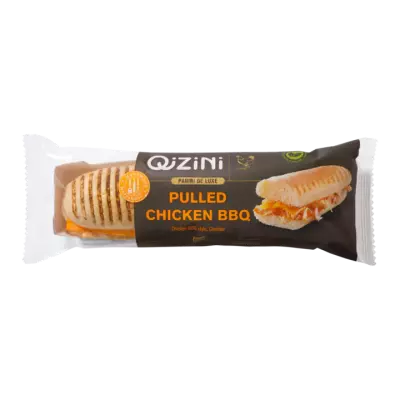 QiZiNi Panini de Luxe Pulled Chicken BBQ