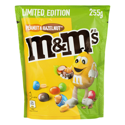 M&M's Pinda & hazelnoot chocoladedragees