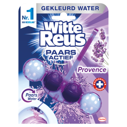 Witte Reus Toiletblok paars actief provence
