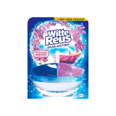 Witte Reus Duo Actief Provençaalse Lavendel Toiletblok