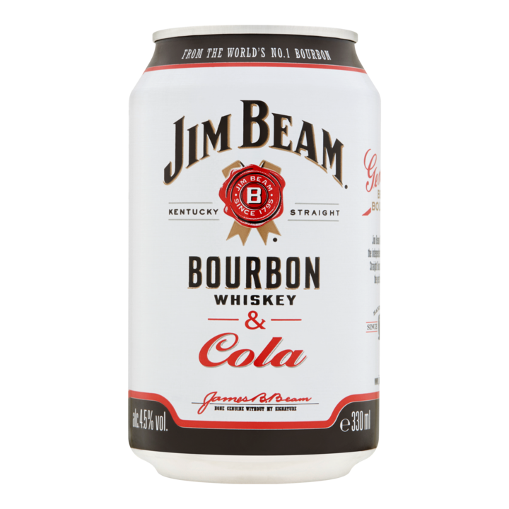 Jim Beam Bourbon Whiskey & Cola