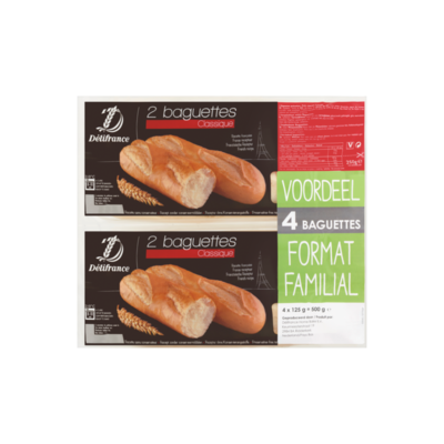 Délifrance Baguettes Format Familial Voordeel