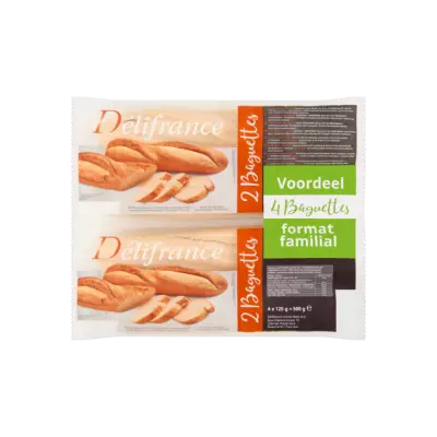 Délifrance Baguettes Format Familial Voordeel