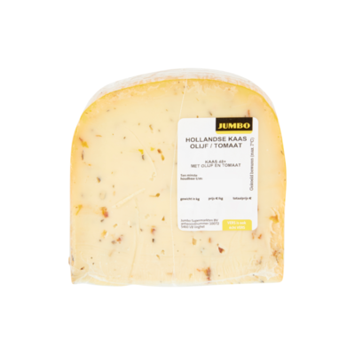 Huismerk Hollandse Kaas Olijf / Tomaat 48+
