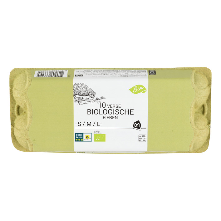 Huismerk Biologisch Eieren