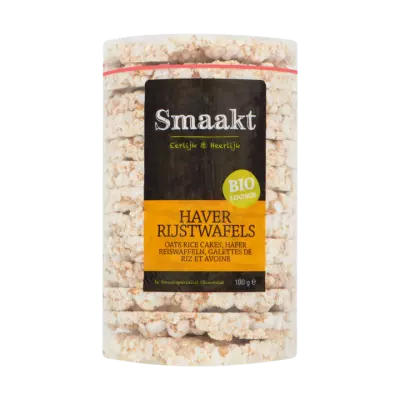 Smaakt Biologisch Haver Rijstwafels