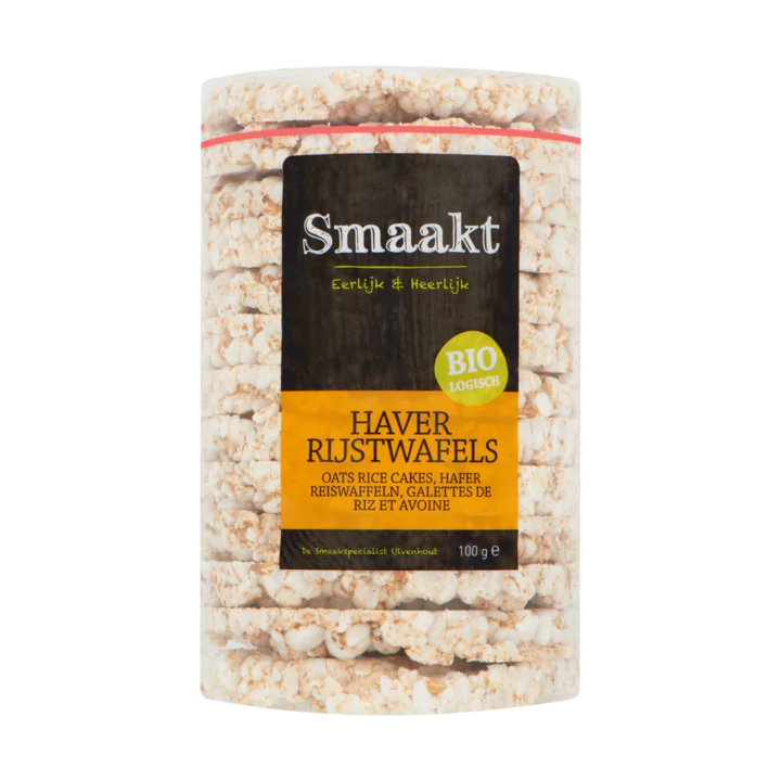 Smaakt Biologisch Haver Rijstwafels