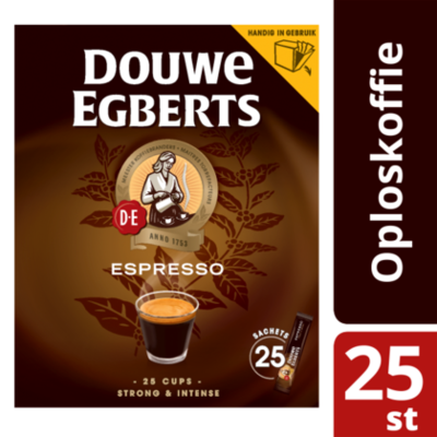 Douwe Egberts Oploskoffie Espresso sticks