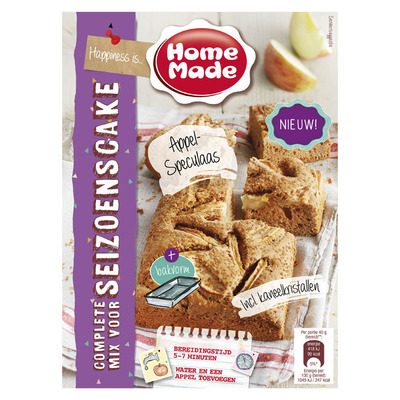Homemade Mix voor seizoenscake appel-speculaas